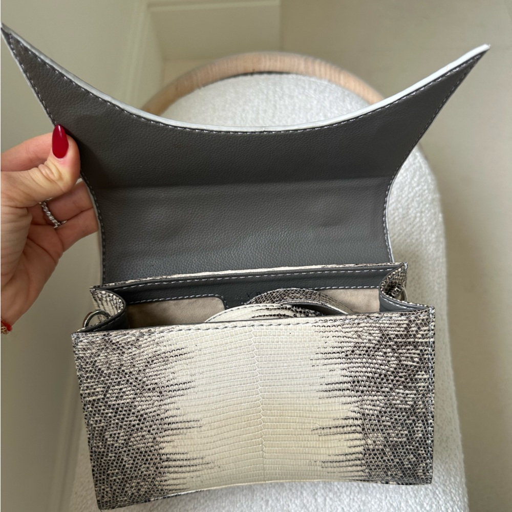 Amazing Condition KYRA Handbag. EXOTIC LEATHER - Picture 3 of 7